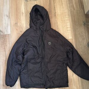 Undefeated Black Puffer Jacket XL